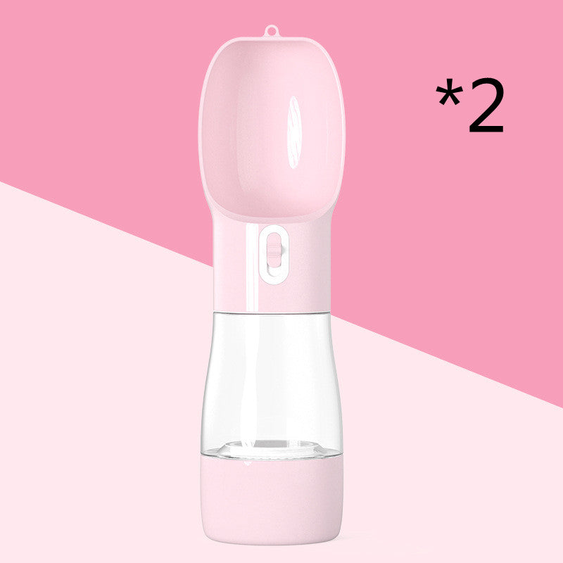 Portable Dog Water Bottle – Travel Pet Water Dispenser for Outdoor Walks
