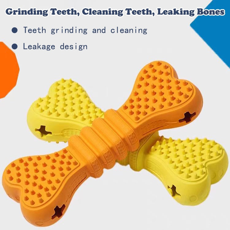 Dog Chew Toys Toothbrush Sticks Dental Care Teeth Cleaning Chew Bones for Dogs & Puppies Small Medium Large Dogs Safe Oral Health Random Colors