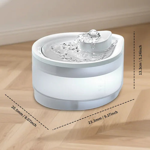 2.5L Automatic Pet Water Fountain – USB Cat & Dog Water Dispenser with Filter