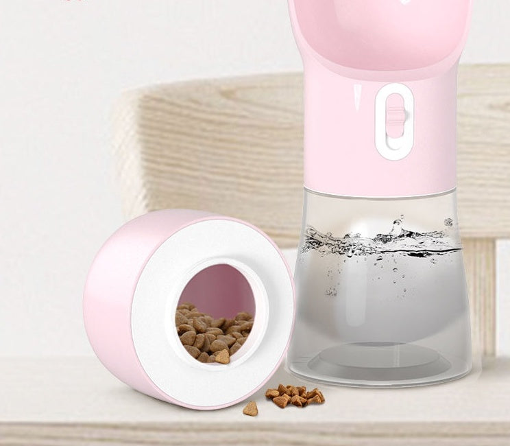 Portable Dog Water Bottle – Travel Pet Water Dispenser for Outdoor Walks