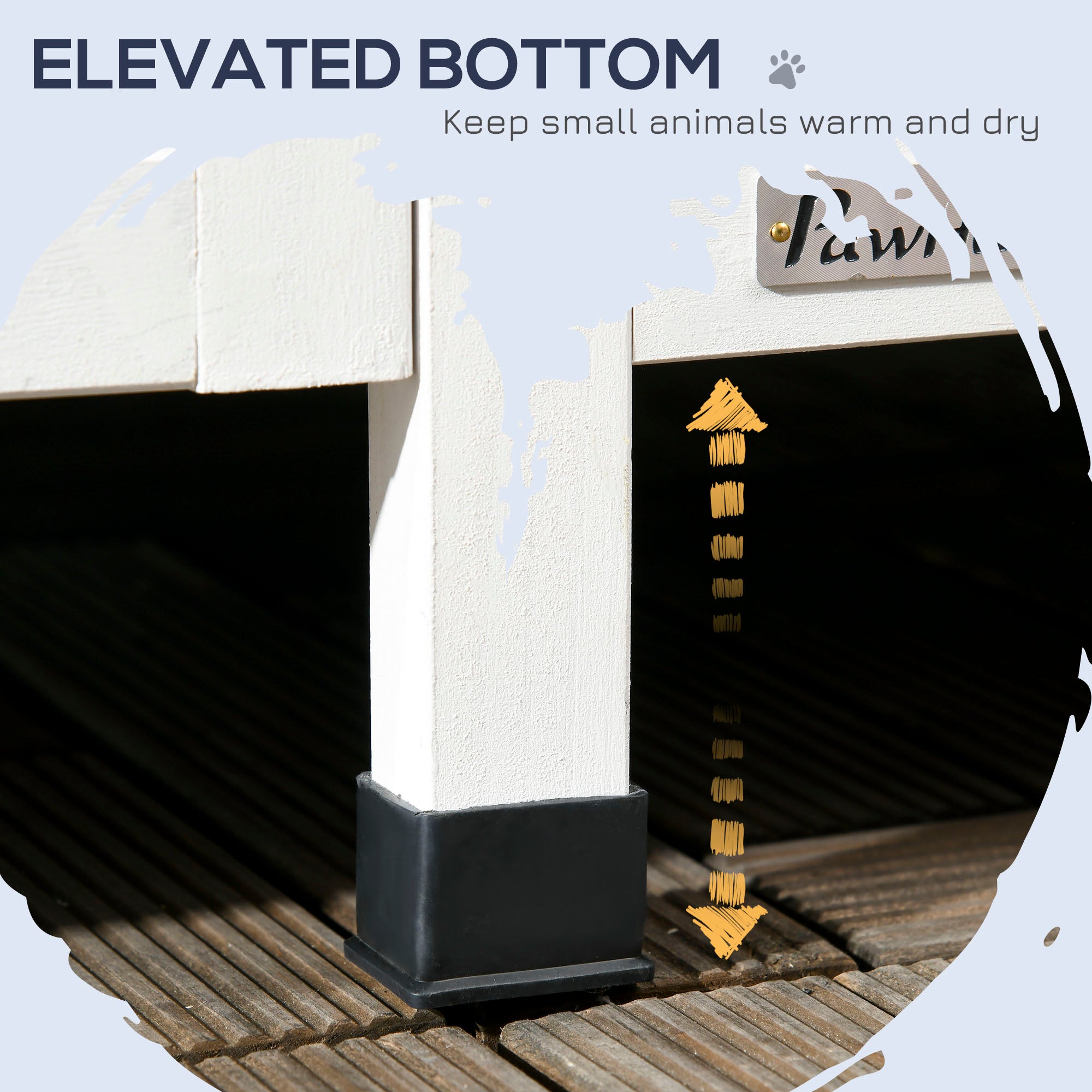 Outdoor Cat House – Weatherproof Cat Shelter with Garden Bed & Multiple Entrances