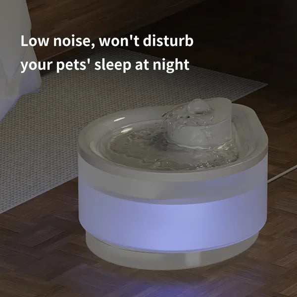 2.5L Automatic Pet Water Fountain – USB Cat & Dog Water Dispenser with Filter