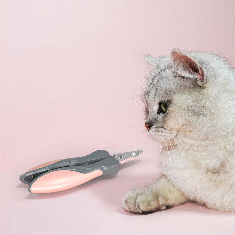 Dog Nail Clippers Professional Pet Nail Trimmer with Safety Guard for Dogs & Cats Sharp Stainless Steel Grooming Scissors