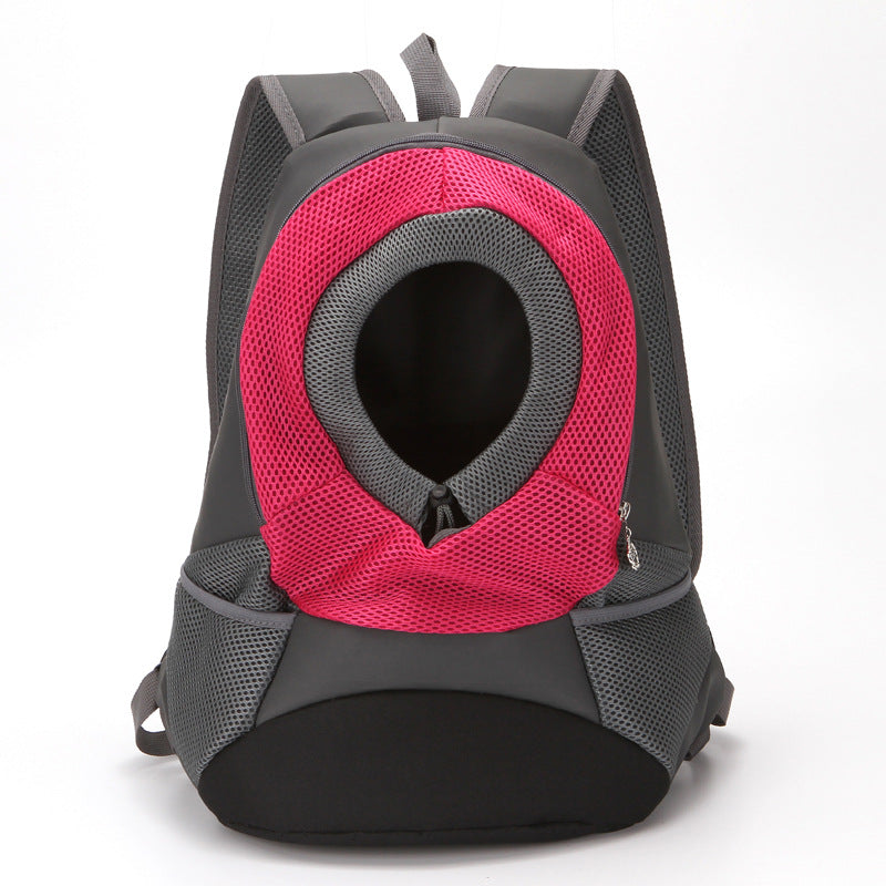Dog Backpack Pet Carrier Travel Bag for Small Dogs & Cats Hands-Free Outdoor Hiking Travel Pet Supplies