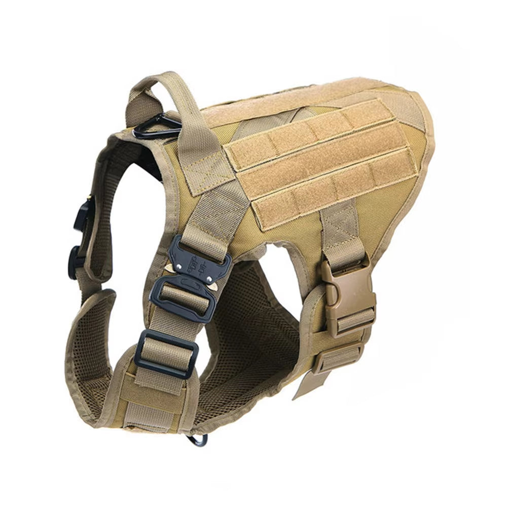 Luxury Dog Harness and Leash Set Adjustable Nylon Camouflage Chest Harness for Small Medium Large Dogs Pet Walking Safety Harness