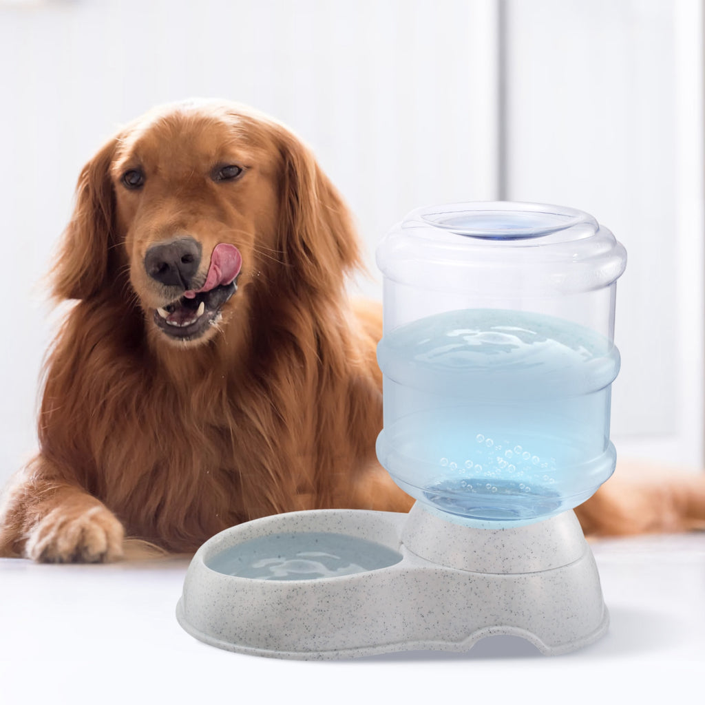 3.5L Gravity Pet Water Dispenser – Automatic Cat & Dog Water Feeder (1 Gallon)