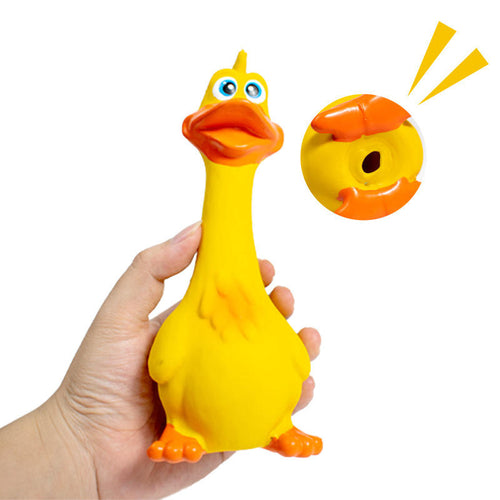 3pcs Screaming Chicken Dog Toys Latex Squeaky Interactive Chew Toys for Dogs Eco Friendly TPR Pet Play Set