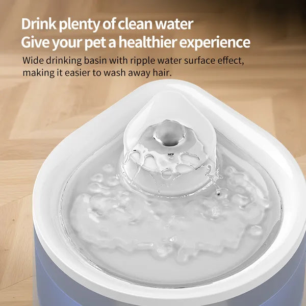 2.5L Automatic Pet Water Fountain – USB Cat & Dog Water Dispenser with Filter