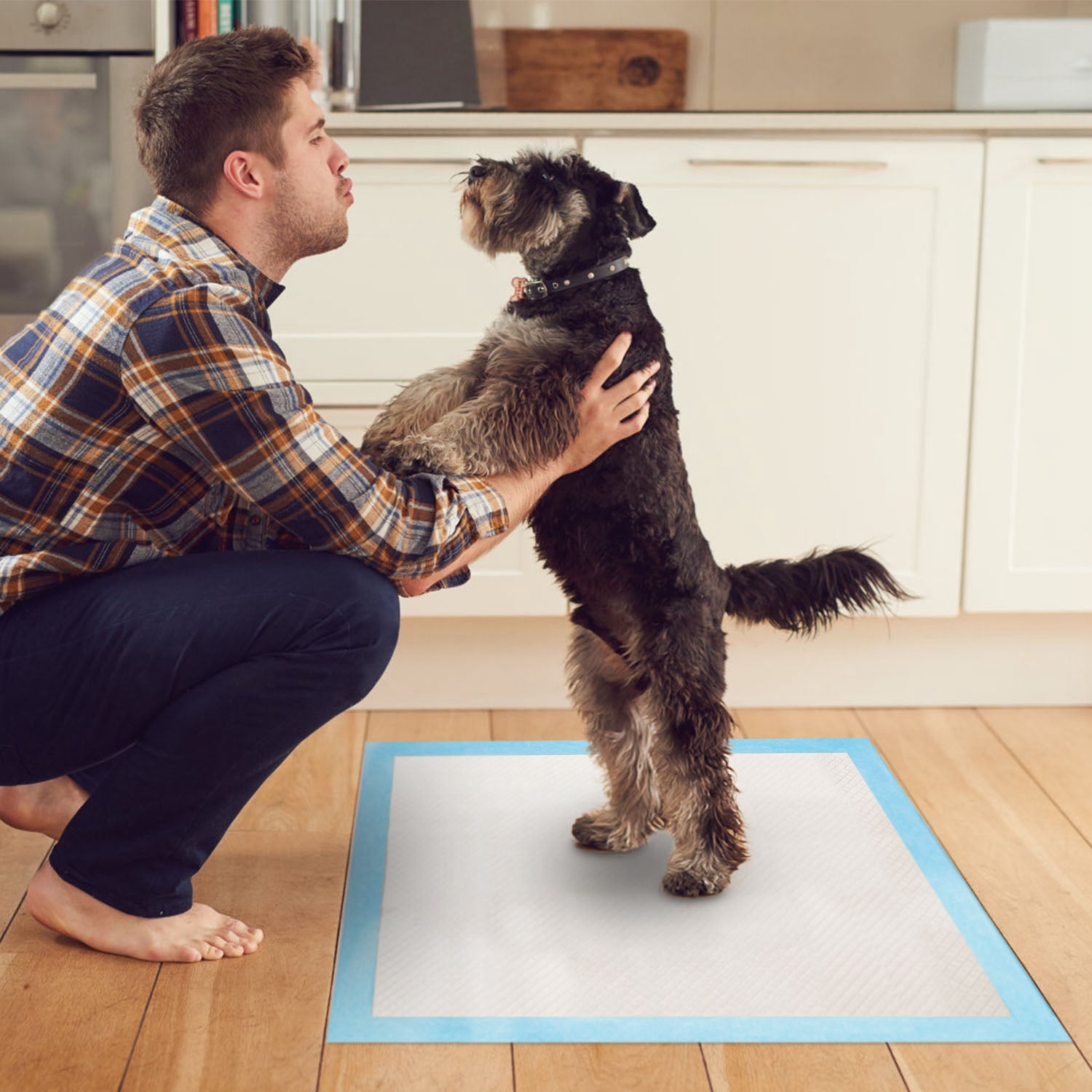 Dog Training Pads 50 Pack Puppy Pee Pads 24x18 In Super Absorbent Potty Training Pads for Dogs & Cats Leak Proof Wee Mats