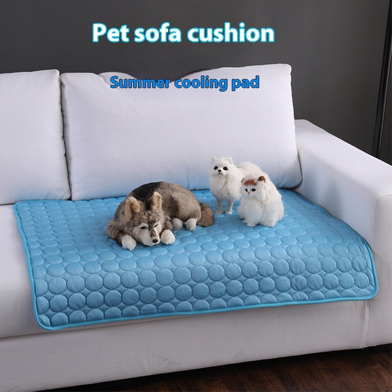 Dog Cooling Mat – Summer Cooling Bed for Dogs & Cats (Extra Large, Durable & Breathable)