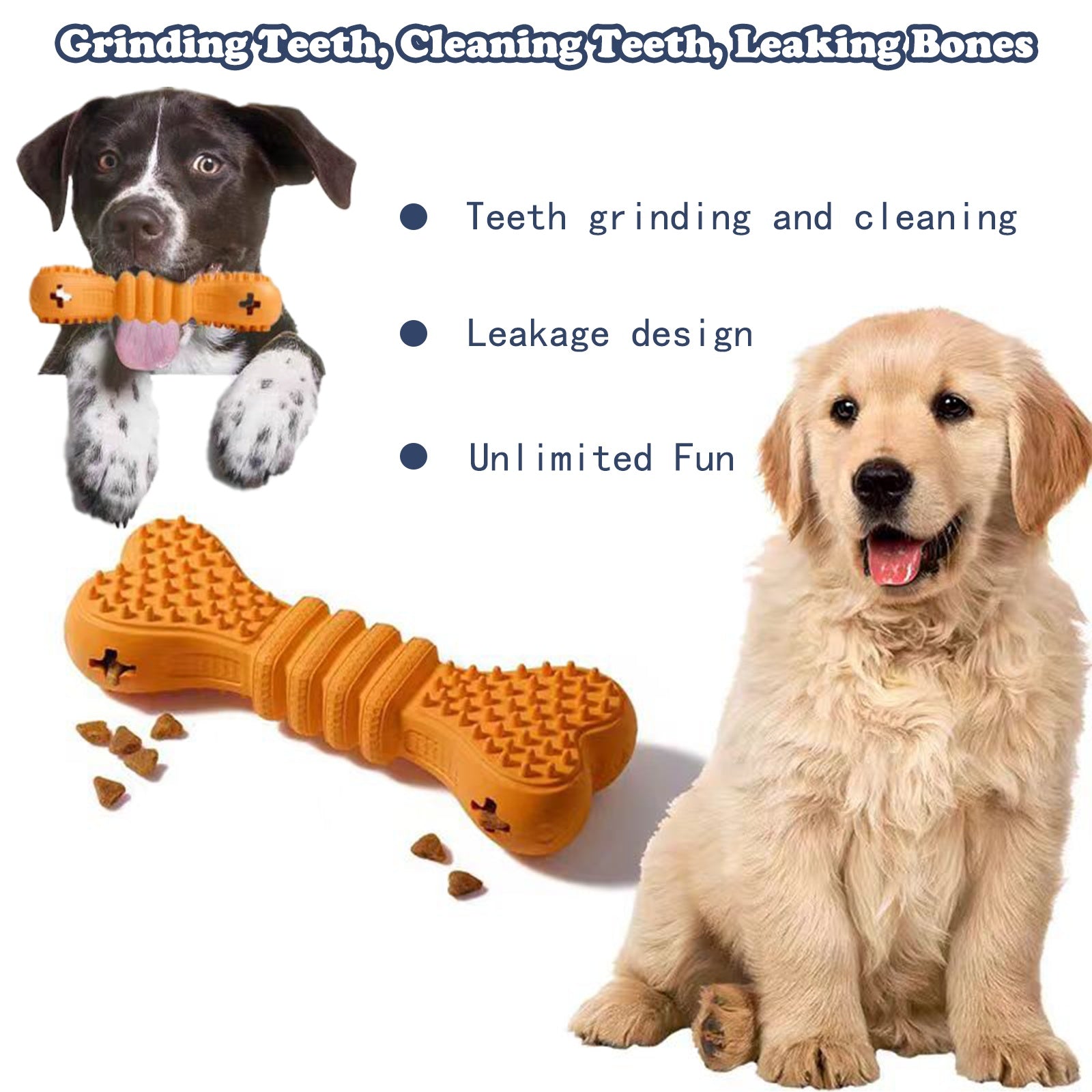 Dog Chew Toys Toothbrush Sticks Dental Care Teeth Cleaning Chew Bones for Dogs & Puppies Small Medium Large Dogs Safe Oral Health Random Colors