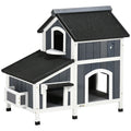 Outdoor Cat House – Weatherproof Cat Shelter with Garden Bed & Multiple Entrances